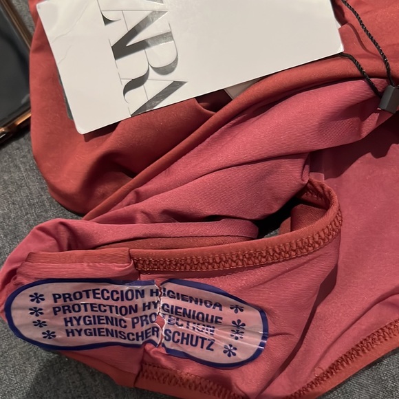 Brown halter swimsuit one piece - Picture 9 of 10